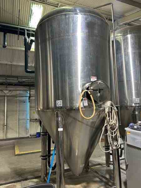 Stainless Steel Brewery Fermenter - Built by Specific Mechanical Systems