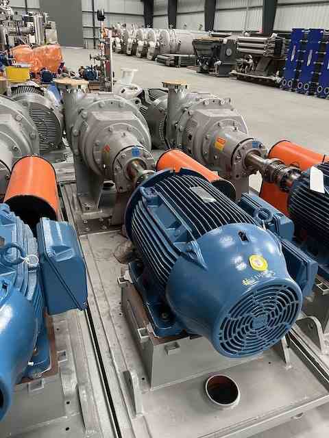 100 HP Durco Steel Centrifugal Pump
