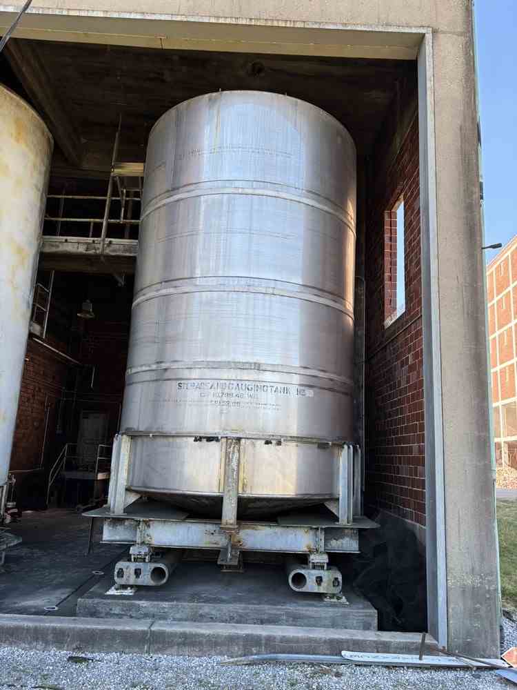 10000 Gal Perry Products Stainless Steel Tank