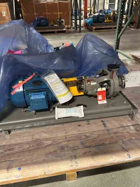 Unused 7.5HP Flowserve MARK 3 Vacuum Pump