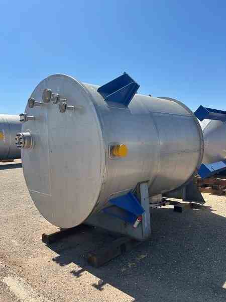 2500 Gal Equipromex 304 Stainless Steel Pressure Vessel