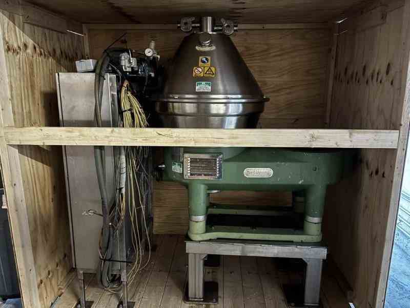 40 HP Westfalia SC 35-06-177 Disc Centrifuge