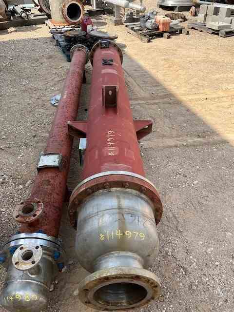 416 Sq Ft Taylor Tank Stainless Steel Shell & Tube Heat Exchanger