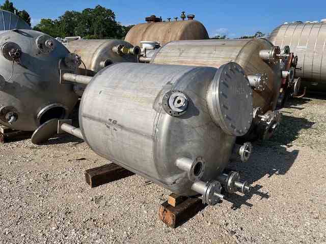 450 Gal M&M Welding 316 Stainless Steel Pressure Vessel