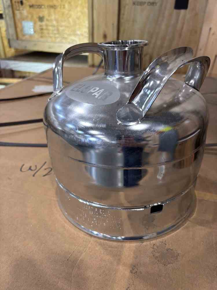 0.5 Gal Alloy Products Stainless Steel Pressure Vessel