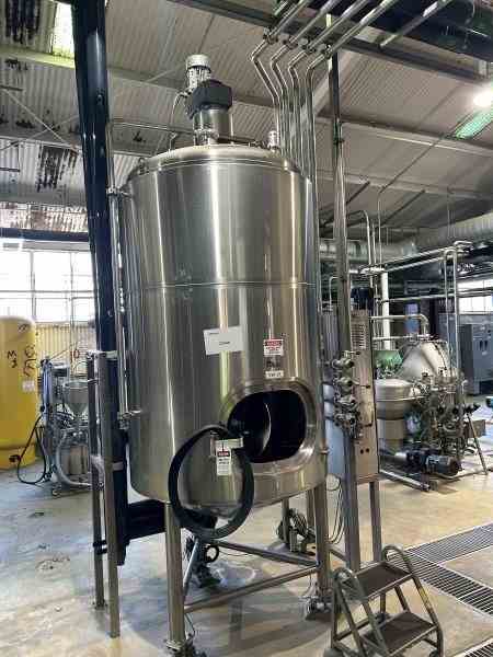 600 Gal JV Northwest Inc Stainless Steel Tank