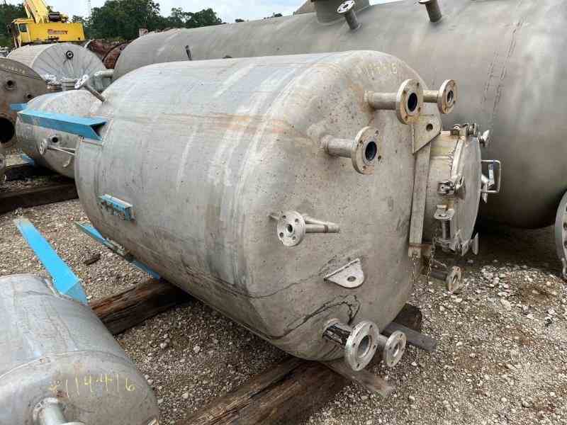 640 Gallon Valley Mechanical Receiver Tank - Stainless Steel