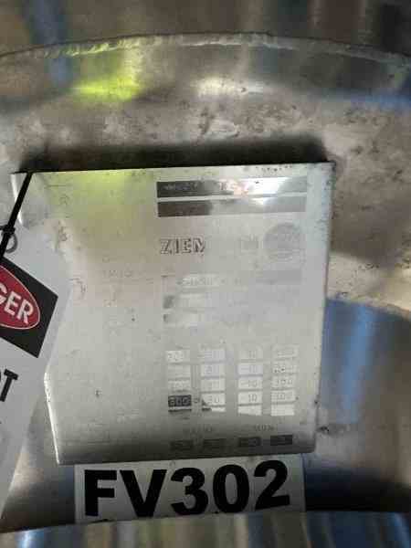 Used 9300 Gal Ziemann Bauer GmbH 304 Stainless Steel Pressure Vessel