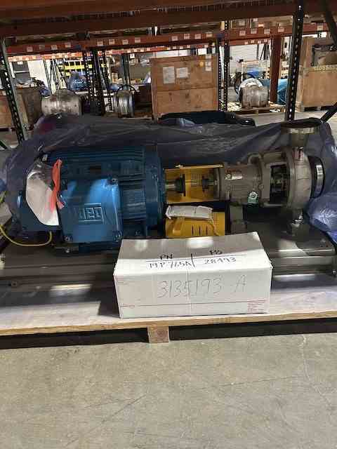Durco 100 HP Stainless Steel Centrifugal Pump