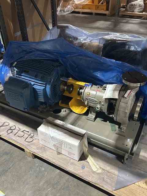 Flowserve 60 HP Stainless Steel Centrifugal Pump
