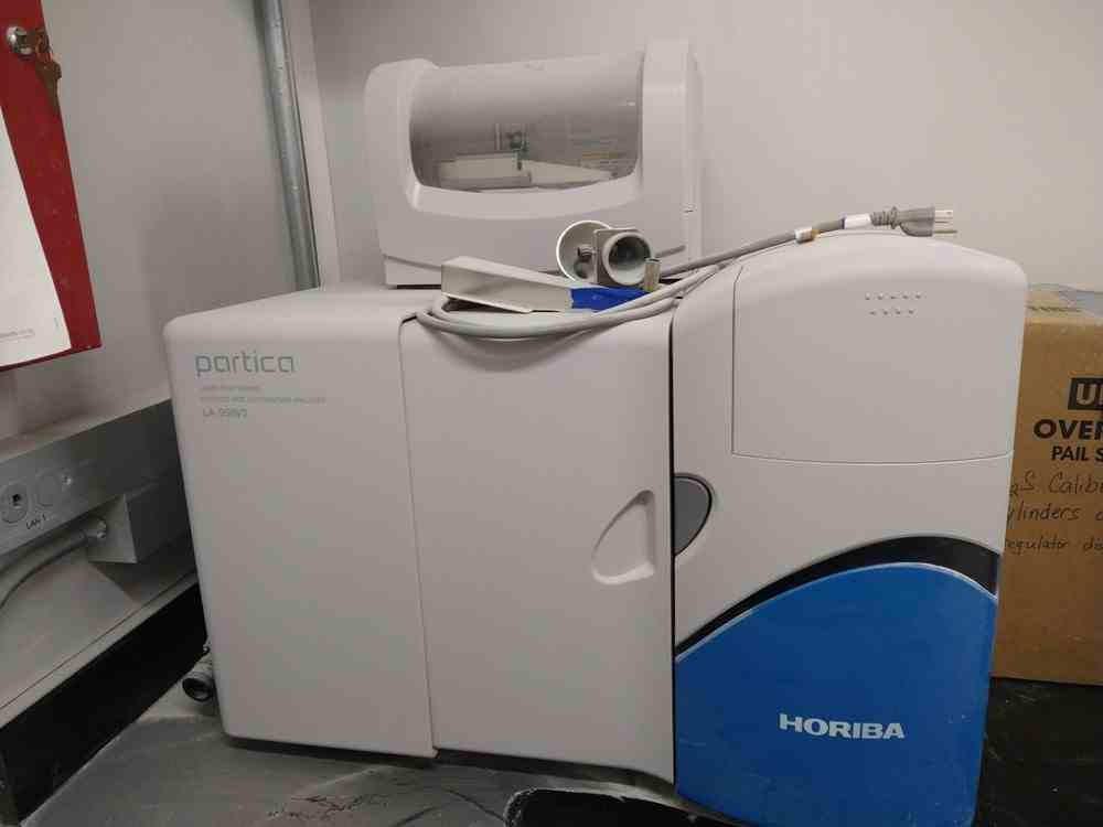 Horiba Partica Model LA-950V2 Laser Scattering Particle Size Distribution Analyzer.