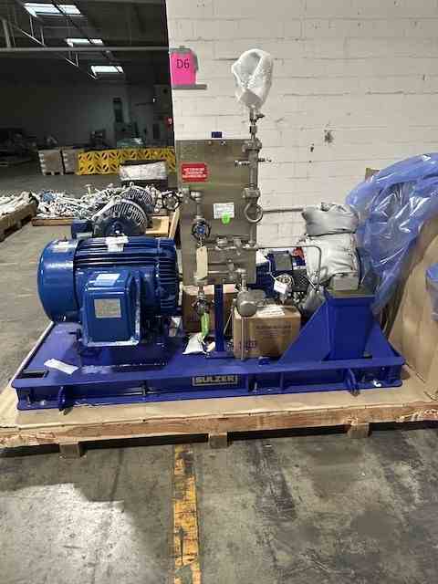 Sulzer 1000 GPM Stainless Steel Centrifugal Pump