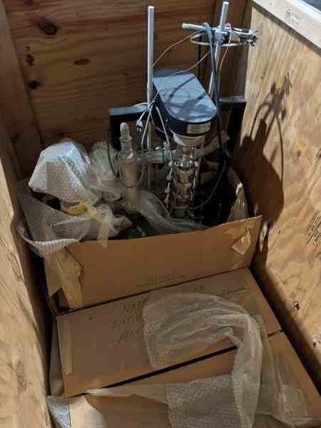 Used Pyrex Glass Thin Film Evaporator