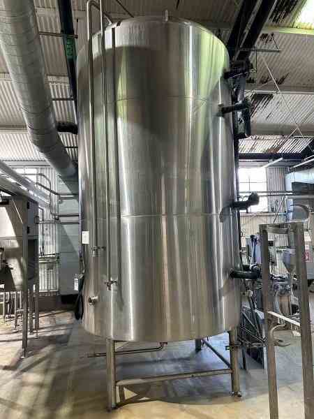 Used JV Northwest Inc Jacketed Stainless Steel Brite Tank