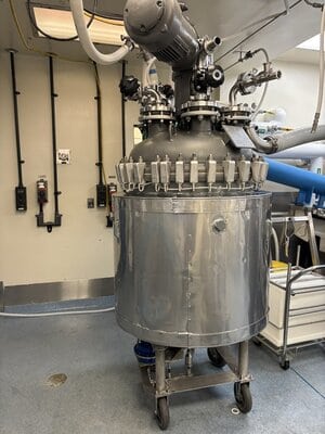 100 Gal De Dietrich Glass Lined Reactor