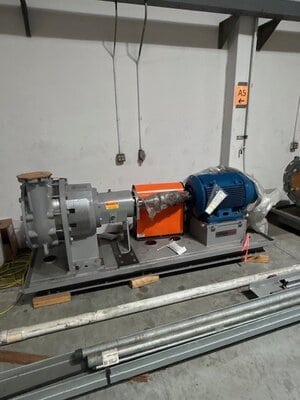 100 HP Durco HC600 Centrifugal Pump