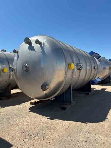 10500 Gal Equipromex 304L Stainless Steel Pressure Vessel