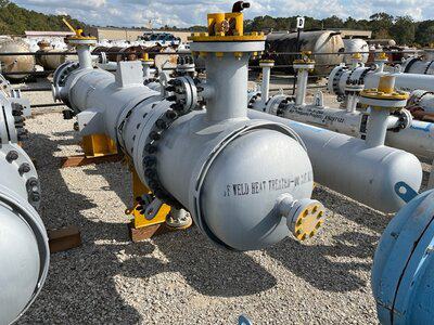 1055 Sq Ft Wuxi Zhicheng Carbon Steel Shell & Tube Heat Exchanger