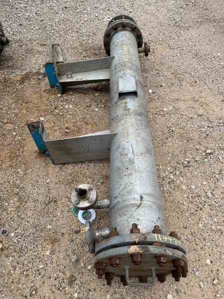 120 Sq Ft Perry Products Stainless Steel Shell & Tube Heat Exchanger
