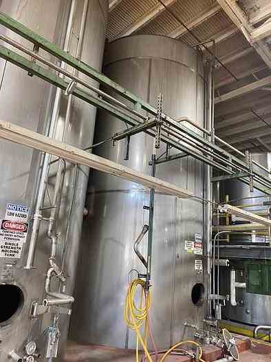 12000 Gal Walker Stainless Equipment Co.  Inc. 304 Stainless Steel Silo