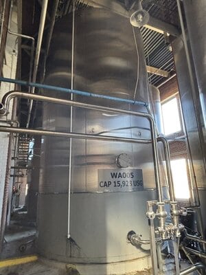 15000 Gal Paul Mueller Stainless Steel Tank