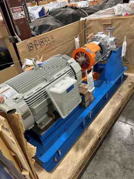 Unused 200 GPM Goulds Steel Centrifugal Pump
