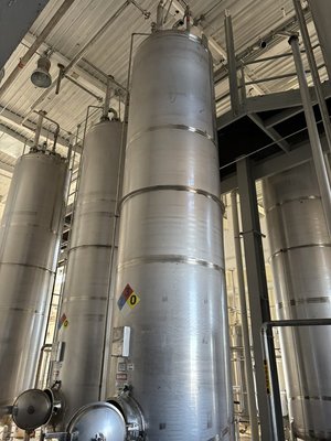 2000 Gal Stainless Tank  Inc 304 Stainless Steel Pressure Vessel