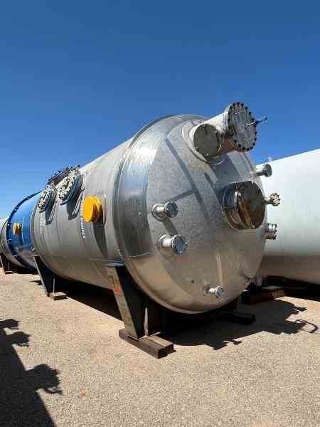 19500 Gal Equipromex 316L Stainless Steel Pressure Vessel