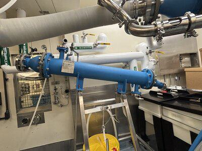 26 Sq Ft Pfaudler Tantalum Shell & Tube Heat Exchanger