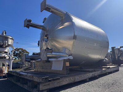 2641 Gal 316L Stainless Fabrication Inc. Stainless Steel Pressure Vessel