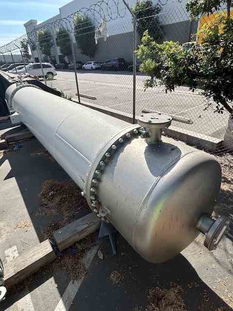 2685 Sq Ft Graham Stainless Steel Shell & Tube Heat Exchanger