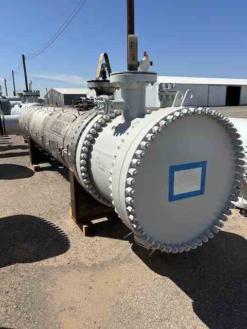 3181 Sq Ft Fabsco Stainless Steel Shell & Tube Heat Exchanger