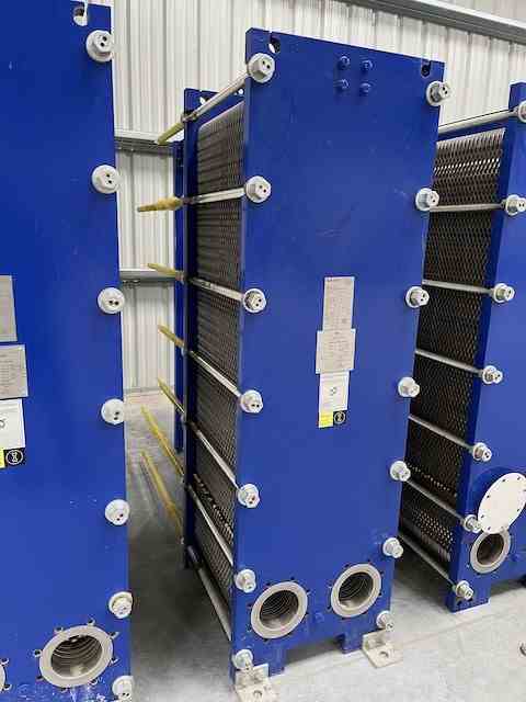 411 Sq Ft Kelvion GmbH Stainless Steel Plate Heat Exchanger