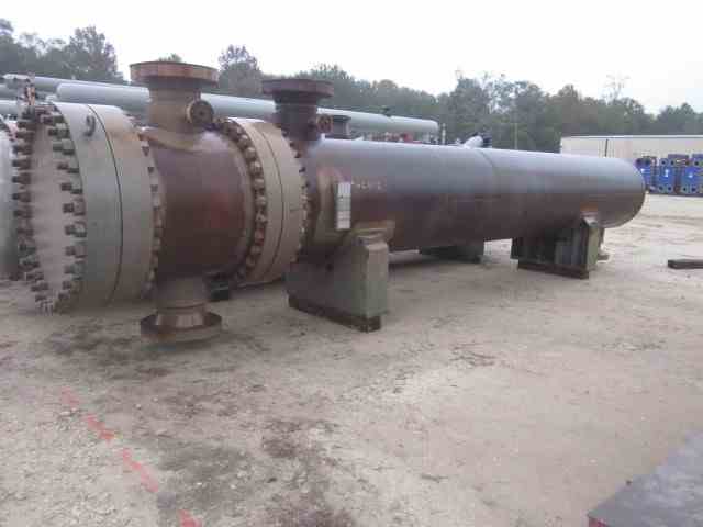 4473 Sq Ft Stainless Steel Shell & Tube Heat Exchanger