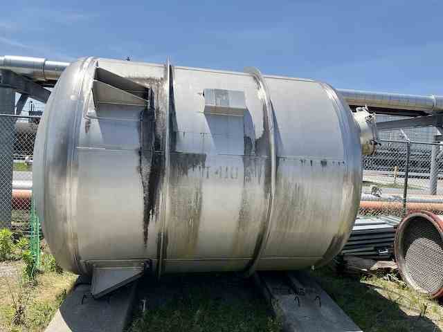 4800 Gal Crown Iron Works 304L Stainless Steel Pressure Vessel
