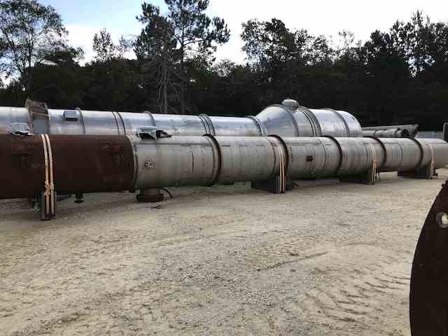 54 " Dia Wyatt Industries Inc 316 Stainless Steel Tray Columns