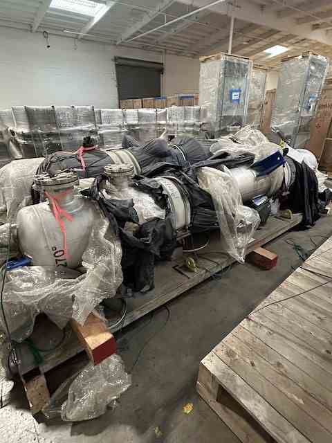 650 Sq Ft Wuxi Zhicheng Stainless Steel Shell & Tube Heat Exchanger