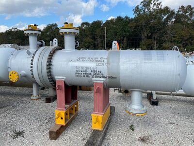 669 Sq Ft Wuxi Zhicheng Carbon Steel Shell & Tube Heat Exchanger