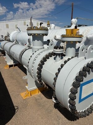 791 Sq Ft Wuxi Zhicheng Carbon Steel Shell & Tube Heat Exchanger