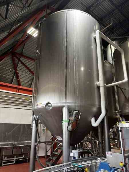 8300 Gallon Mueller Stainless Steel Tank