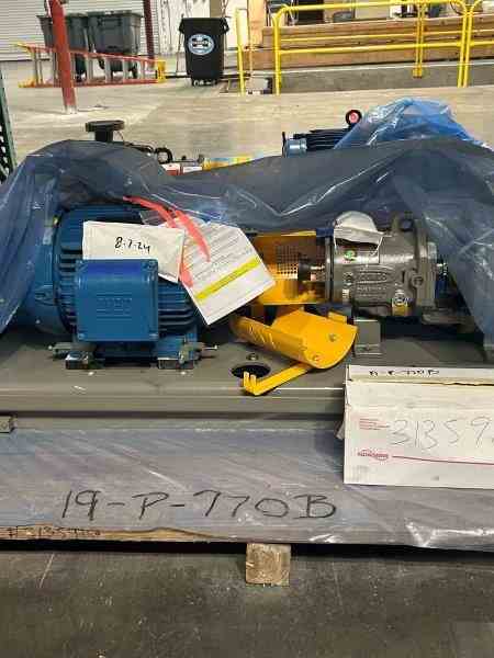 Durco 25 HP Stainless Steel Centrifugal Pump