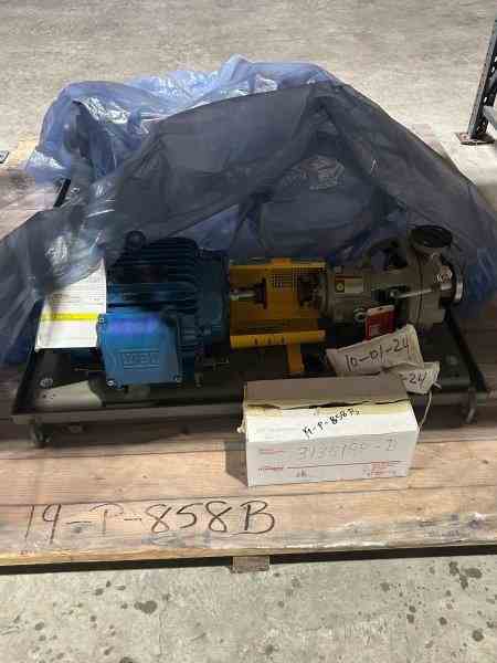 Flowserve 15 HP Stainless Steel Centrifugal Pump