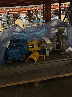 Flowserve 445 GPM Stainless Steel Centrifugal Pump