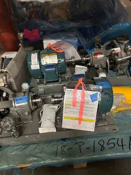 Flowserve 5 HP Stainless Steel Centrifugal Pump