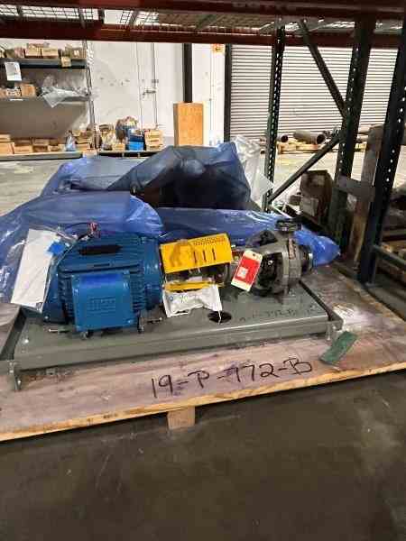 Flowserve Stainless Steel Centrifugal Pump - 15 HP