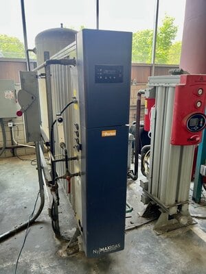 47.64 m3/hr Parker Maxigas Nitrogen Generation System