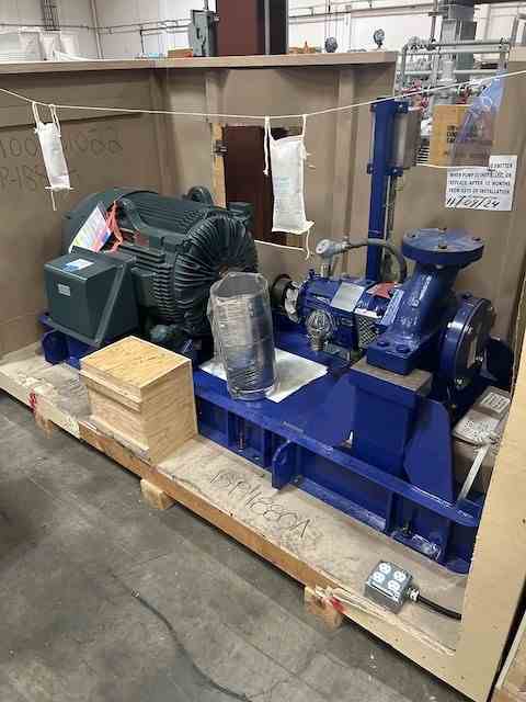 Sulzer 125 HP Stainless Steel Centrifugal Pump