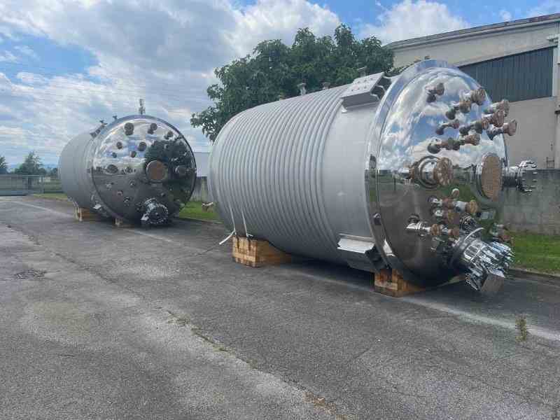 Unused 12500 Gallon Stainless Steel Reactor