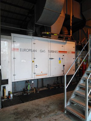 4.4 MEGAWATT SIEMENS SGT 100 MATYURE TYPHOON GAS TURBINE GENERATOR