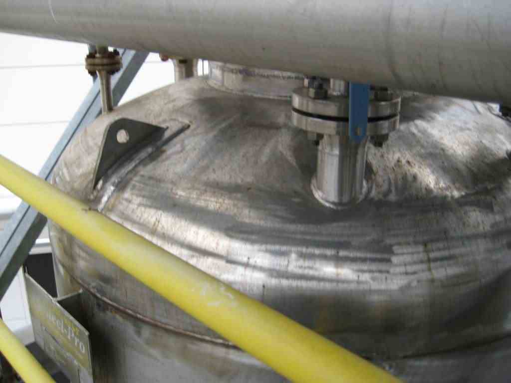2000 Gal Steel Pro Inc. Stainless Steel Tank